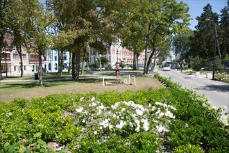 Le Touquet Paris Plage, Avenue des Phares and Avenue du Verger