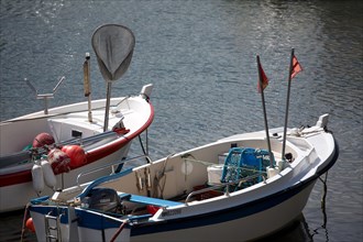 Clohars Carnoët, ria et port de Doëlan, bateaux de pêche
