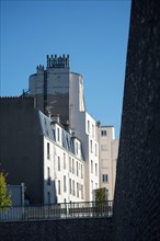 Paris, the Batignolles neighborhood