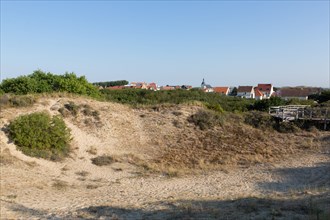 Merlimont Plage, sentier de découverte de la dune parabolique