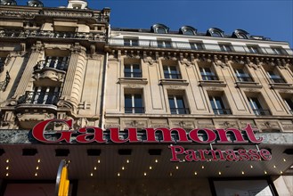 Paris, cinema Gaumont Parnasse