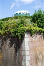 Le Havre, jardins suspendus, Fort de Sainte Adresse, Futuro House de Matti Suuronen