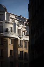 Paris, buildings of the Rue Huysmans