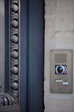 Paris, detail of a double door