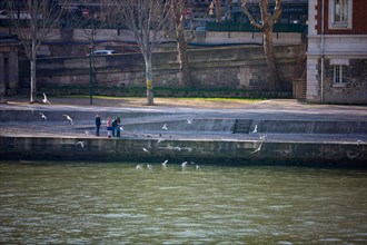 Paris, quai de Seine