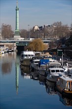 Paris, the Bassin de l'Arsenal