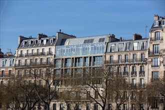Paris, immeubles du boulevard Bourdon
