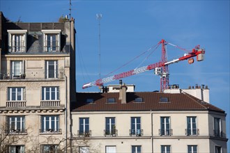 Paris, immeubles du boulevard Bourdon