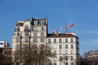 Paris, immeubles du boulevard Bourdon
