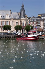 Docked trawlers, Trouville-sur-Mer