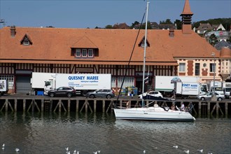 Deauville fishing harbour