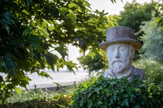 Jardin des personnalités à Honfleur