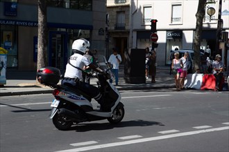 National police scooter