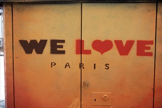 Street Art, We Love Paris