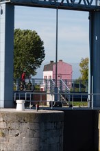Maritime canal of Abbeville in Saint-Valery-sur-Somme