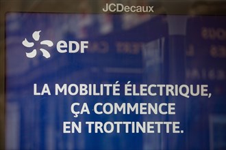 Paris, advertisement for EDF