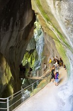 La Vernaz, Haute-Savoie, site des grottes du Pont du Diable