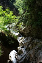 La Vernaz, Haute-Savoie, site des grottes du Pont du Diable