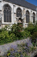 Rouen (Seine Maritime), façade de l'église Saint-Vivien