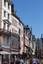 Rouen (Seine Maritime), rue du Gros Horloge