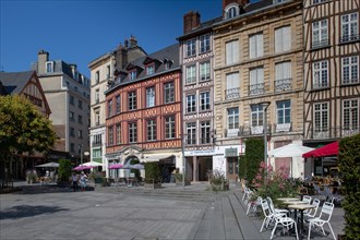 Rouen (Seine Maritime), place de la Pucelle