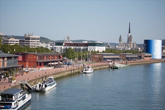 Rouen (Seine Maritime), the Docks