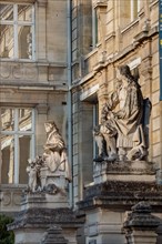 Rouen (Seine Maritime), Museum of Fine Arts, statue of Michel Anguier