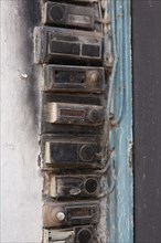 Rouen (Seine Maritime), burnt doorbells