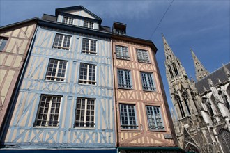 Rouen (Seine Maritime), rue des Boucheries Saint-Ouen