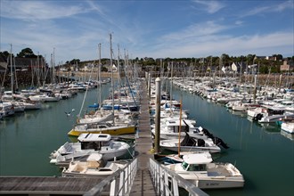 Pléneuf Val André, port, harbour of Dahouët (Côtes d'Armor)