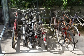 Paris, parking de vélos