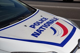 Paris, police car