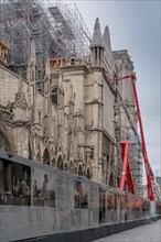 Cathédrale Notre-Dame de Paris, one year after the fire on the evening of 15 April 2019