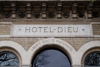Paris, hotel-Dieu