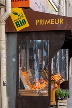 Paris, organic greengrocer's shop