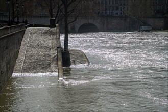 Paris, crue de la Seine
