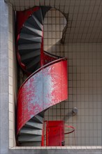 Paris, staircase of a fire station