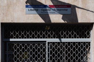 Paris, école maternelle fermée en raison de l’épidémie de coronavirus