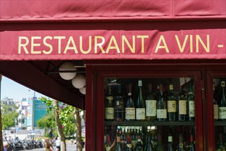 Paris, wine restaurant