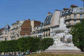 Paris, statue de Pasteur