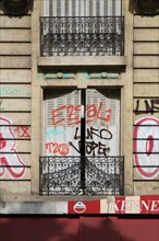 Paris, graffiti