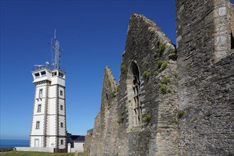 Abbey on the pointe Saint-Mathieu, North tip of Finistère
