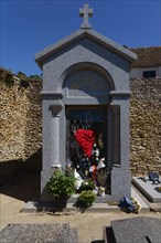 Tomb of Charles Aznavour, Montfort l'Amaury Cemetery, Yvelines