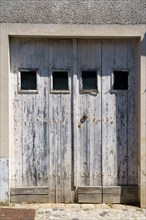 Old garage door