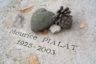 Paris, Montparnasse Cemetery, tomb of Maurice Pialat