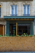 Paris, restaurant fermé pour cause de pandémie Covid-19