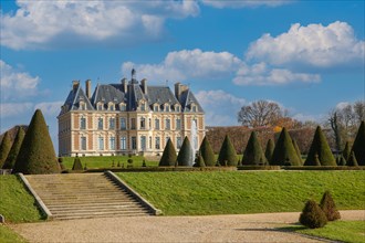 Château de Sceaux (Hauts-de-Seine), façade arrière