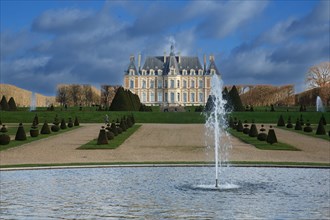 Château de Sceaux (Hauts-de-Seine), façade arrière