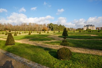 Château de Sceaux (Hauts-de-Seine), façade arrière