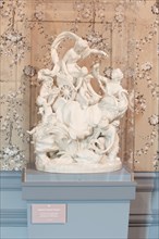 Château de Sceaux (Hauts-de-Seine), groupe "Le triomphe de la beauté" d'après un modèle créé par Boizot